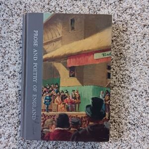 VTG Prose And Poetry Of England Fifth Edition Hardback Book